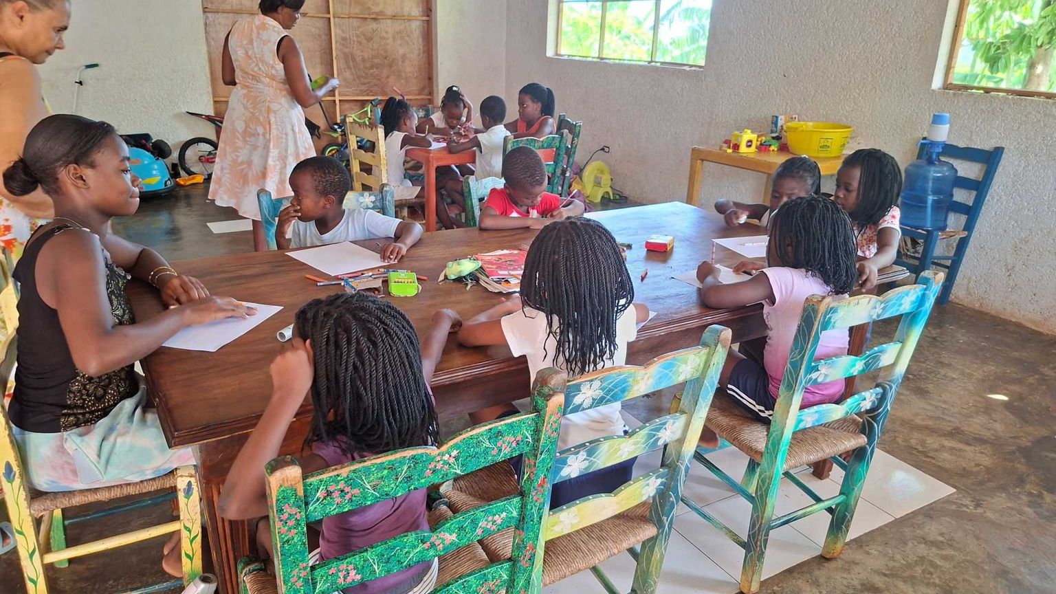 L'orfanotrofio-profugo si ricrea nel mezzo della guerra di Haiti