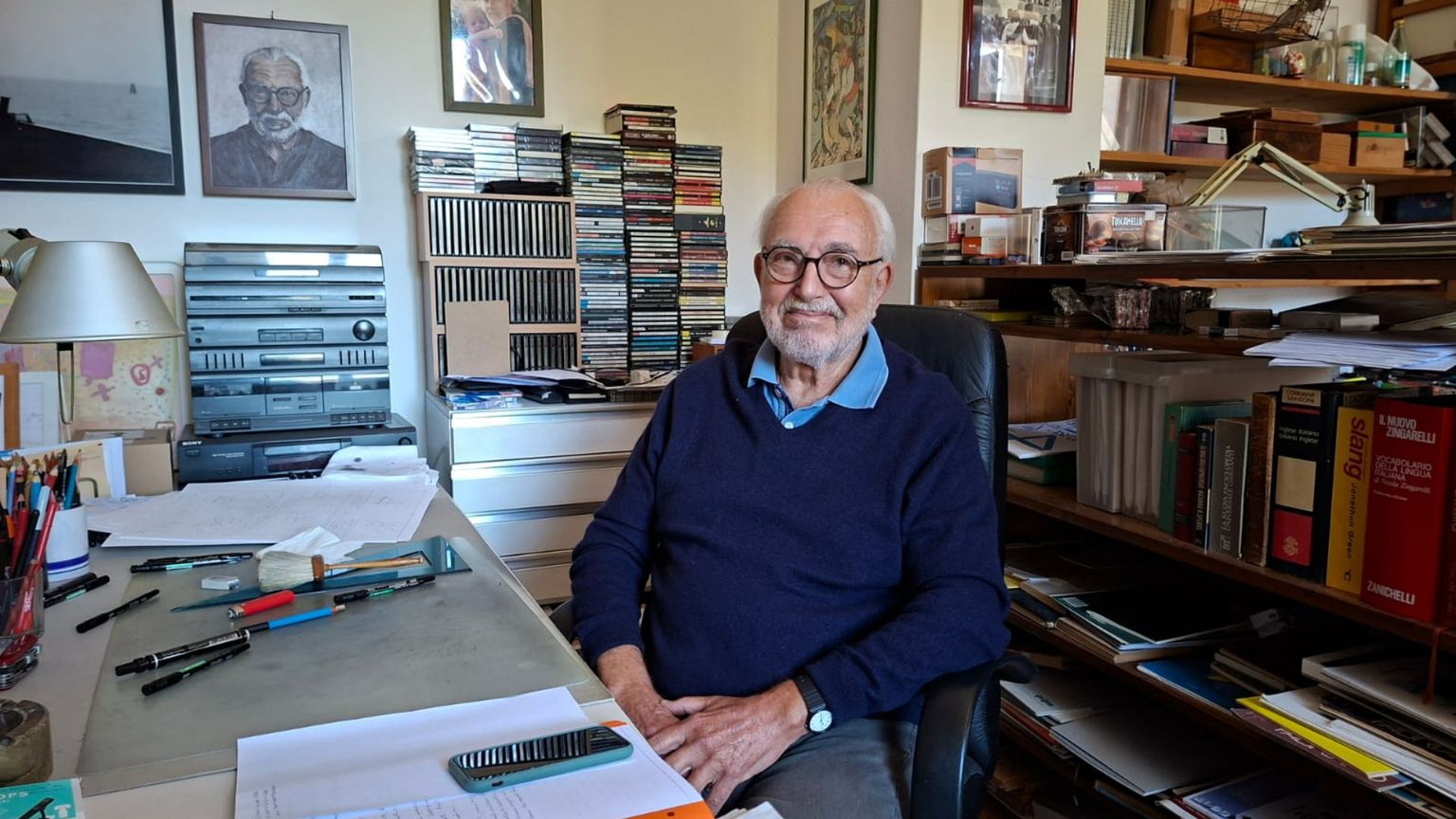 Altan e la Pimpa: «Ha 50 anni e vede ancora il mondo a pois»