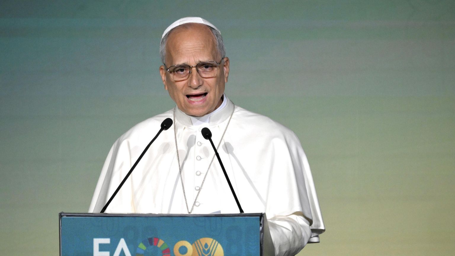 Papa Leone XIV nel suo discorso alla Fao