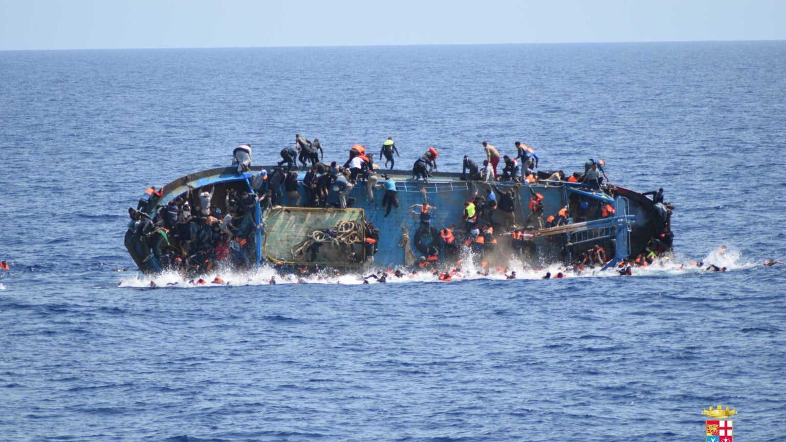 Un naufragio nel Mediterraneo