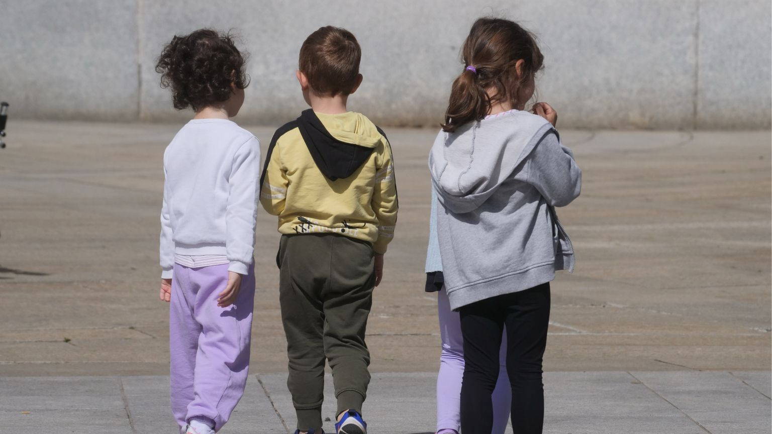 Alcuni bambini di una scuola primaria