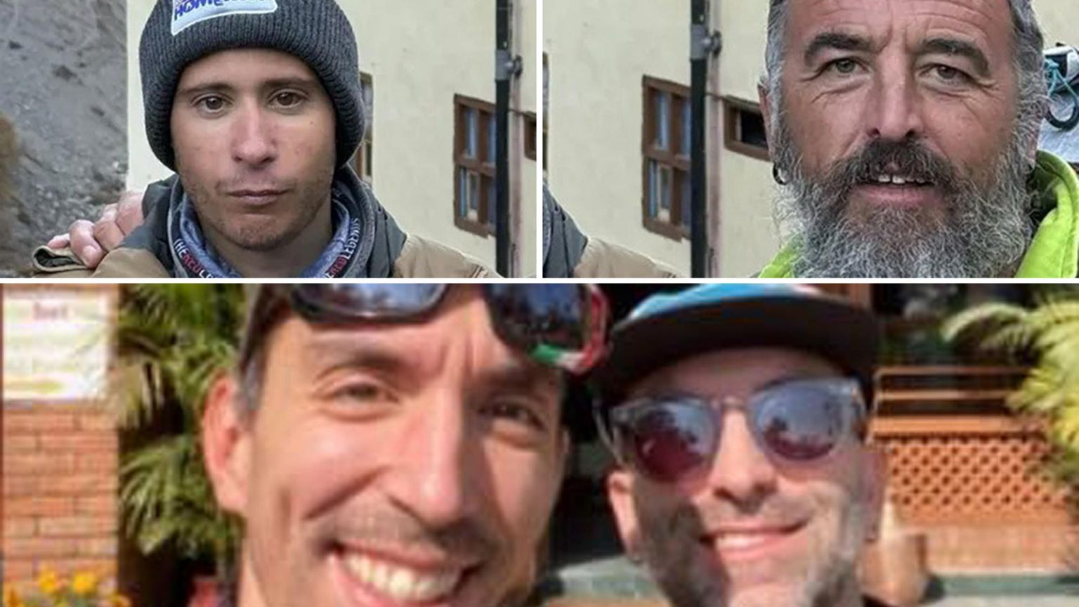 Prima fila in alto da sinistra: Alessandro Caputo e Stefano Farronato. Seconda fila: Marco Di Marcello e Paolo Cocco. ANSA