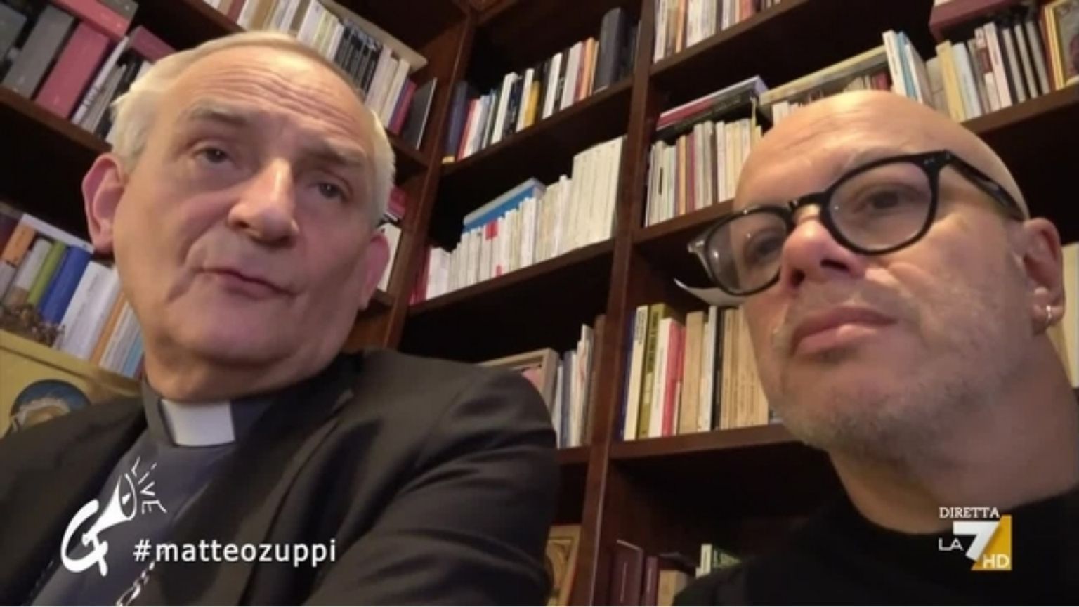 “Propaganda live” con Zuppi: profondità in parole semplici