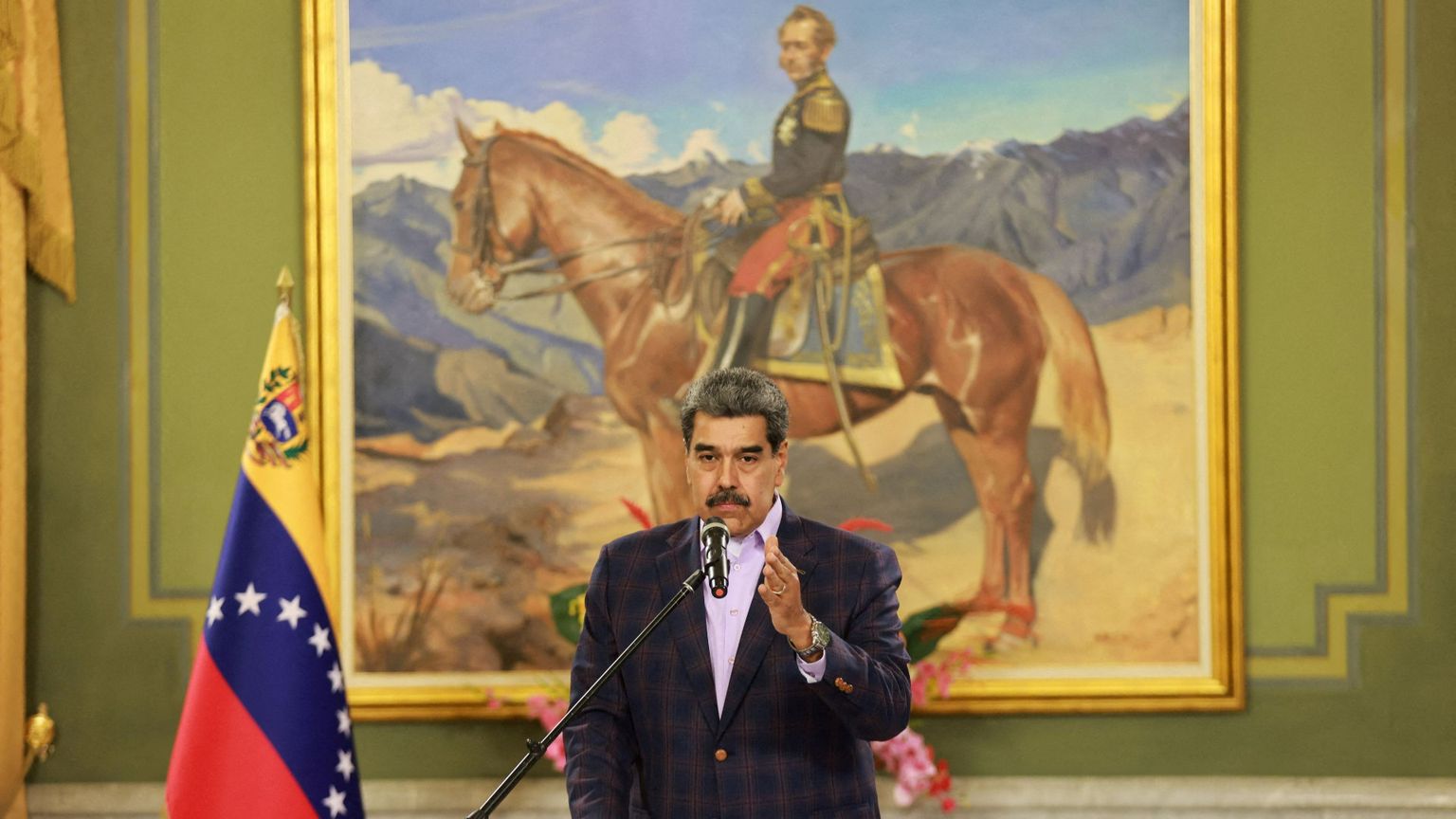 Il presidente venezuelano Nicolás Madur