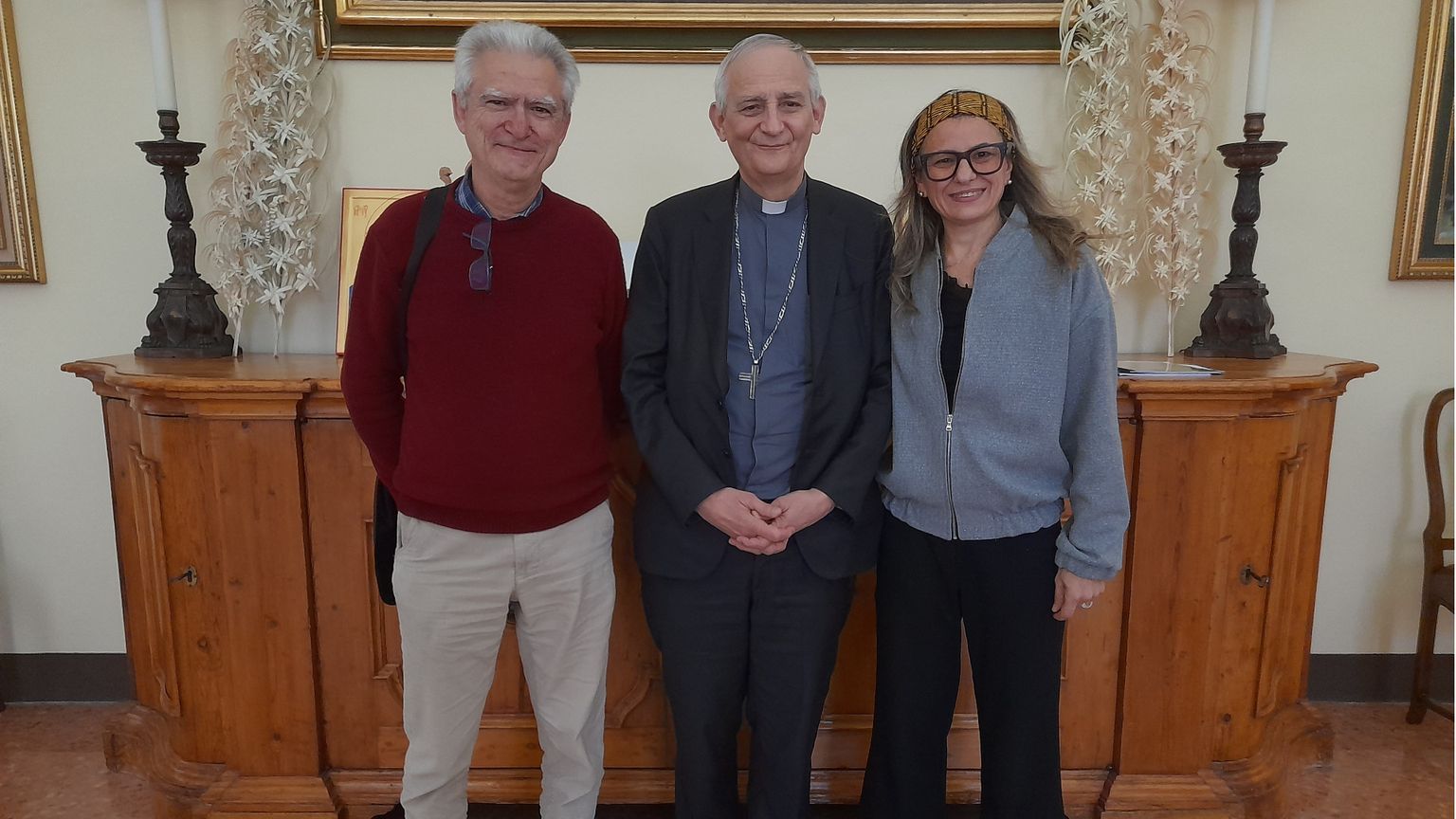Il cardinale Zuppi ha incontrato le Scuole per la pace