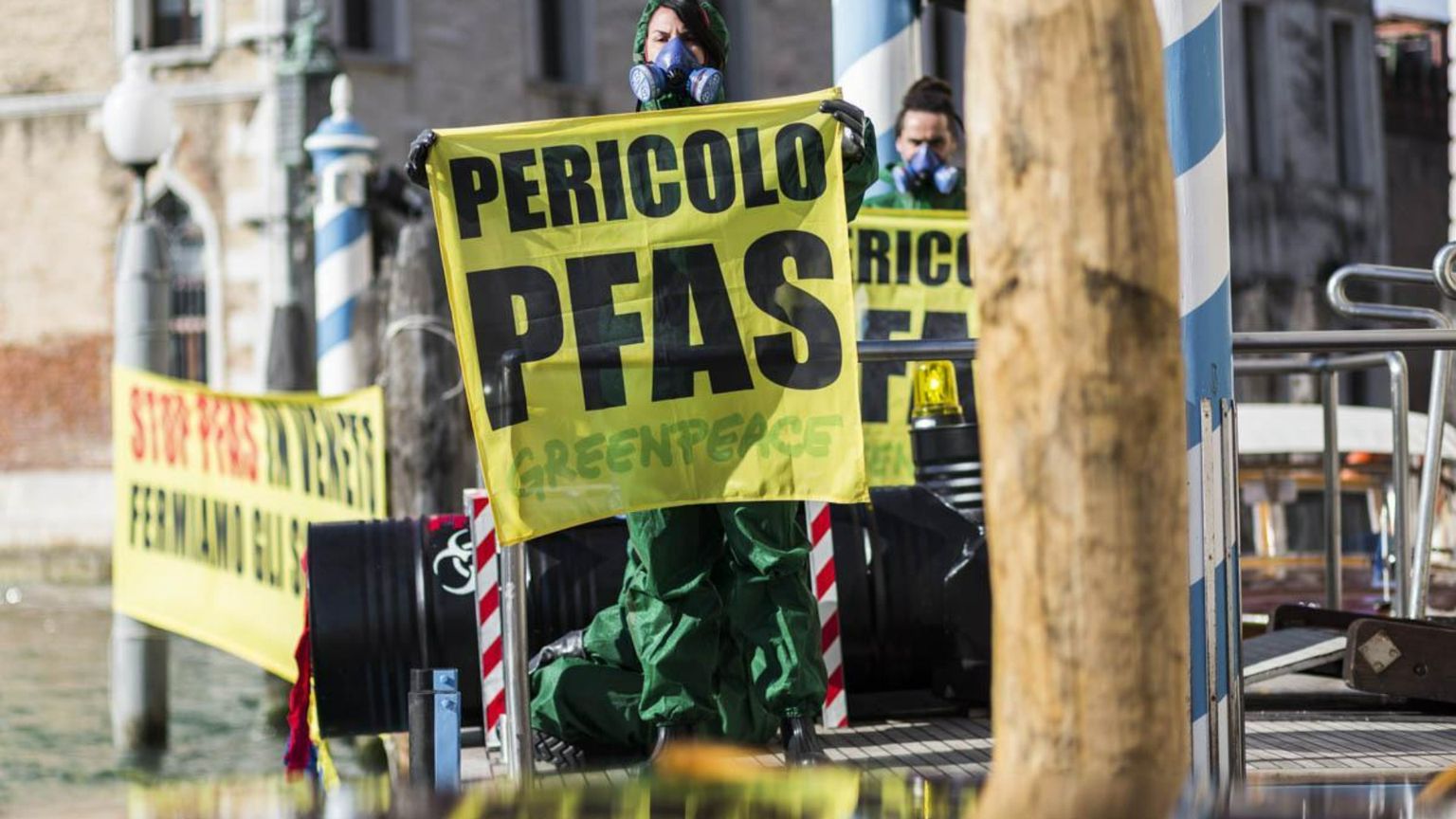 Una manifestazione contro i Pfas in Veneto