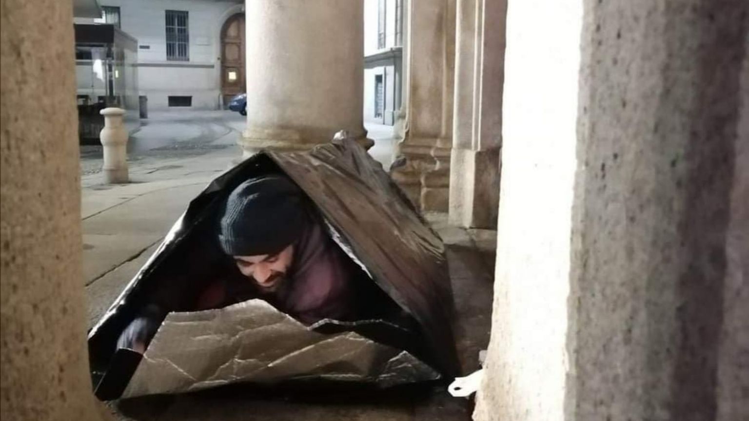 Le capsule antigelo per i clochard: l’idea inglese sbarca in Italia
