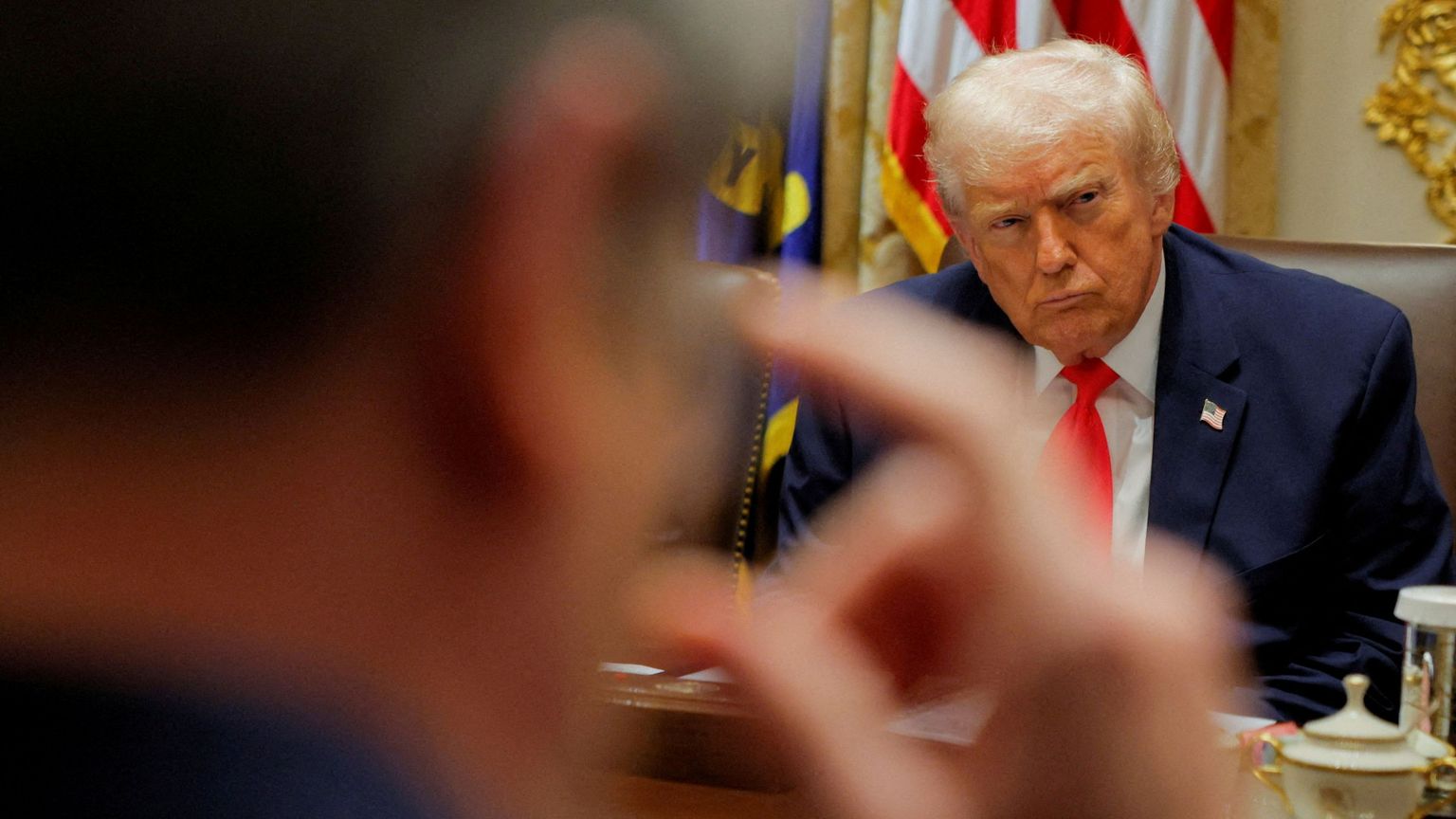 Il presidente degli Stati Uniti Donald Trump