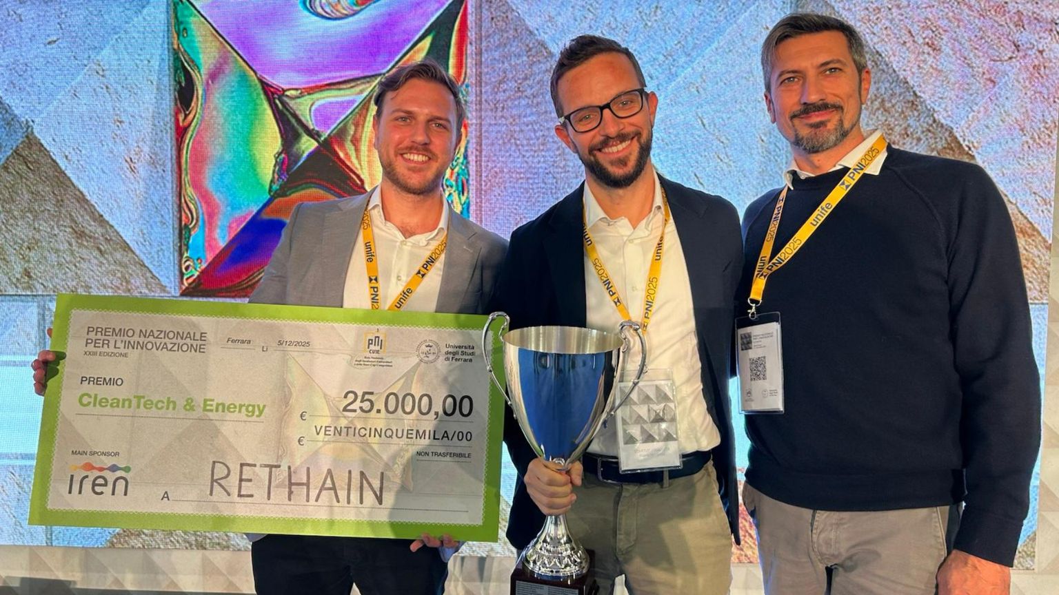 Premio nazionale per l'innovazione, ecco i vincitori