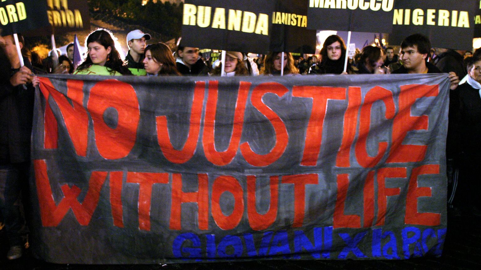 Per la prima volta siamo vicini a un mondo senza pena di morte