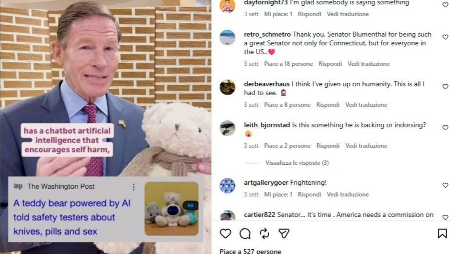 L’orsetto Kumma e gli altri giocattoli con l'IA che fanno paura