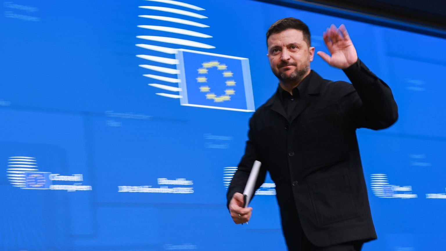 Zelensky a Bruxelles