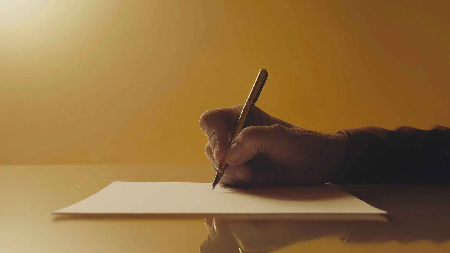 Esperimento: tu, la penna, un foglio. Da quanto tempo non scrivi una lettera?