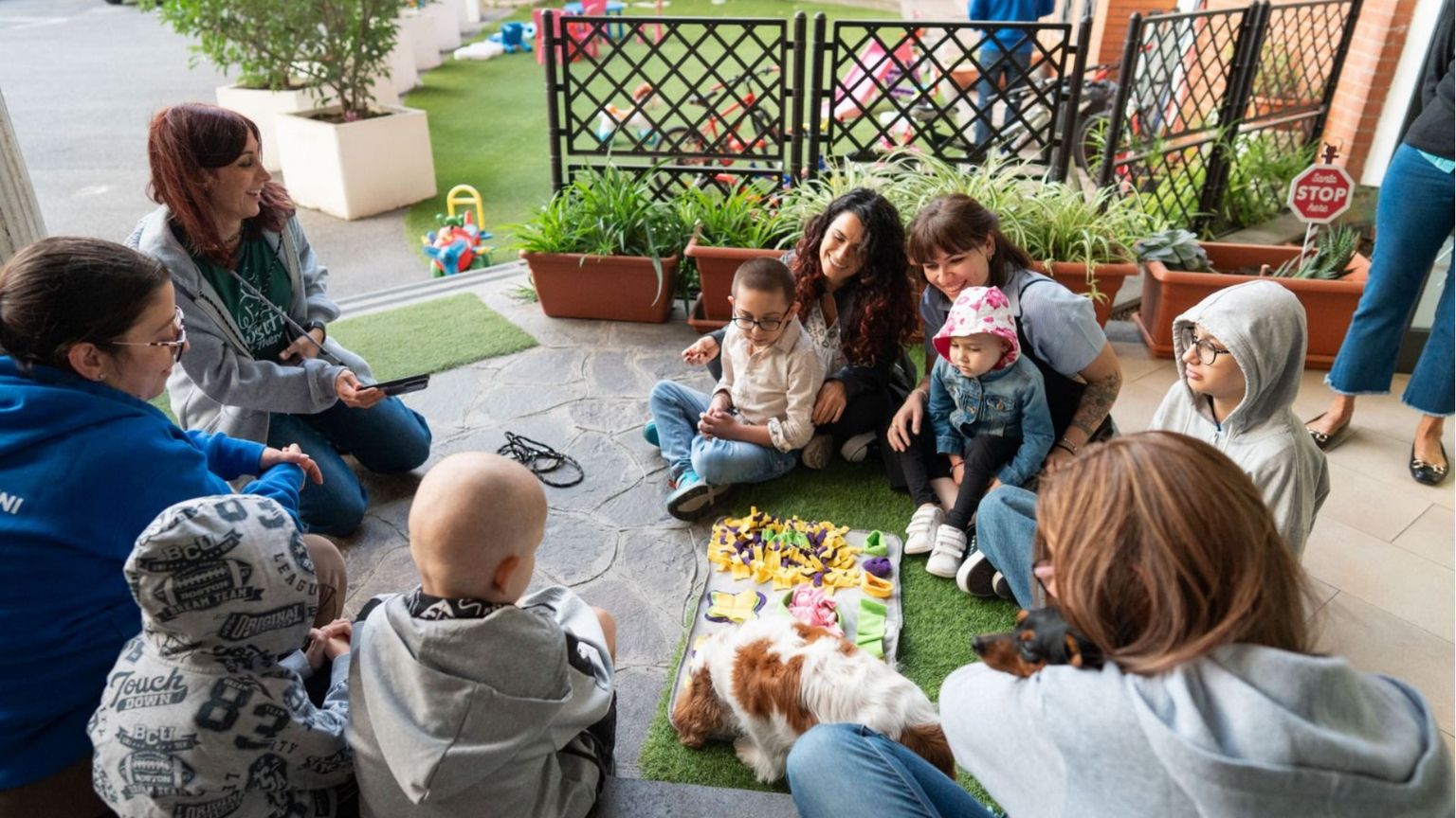 Mamma Berna e la piccola Cleo: nella Casa di Davide si affronta la malattia come in famiglia