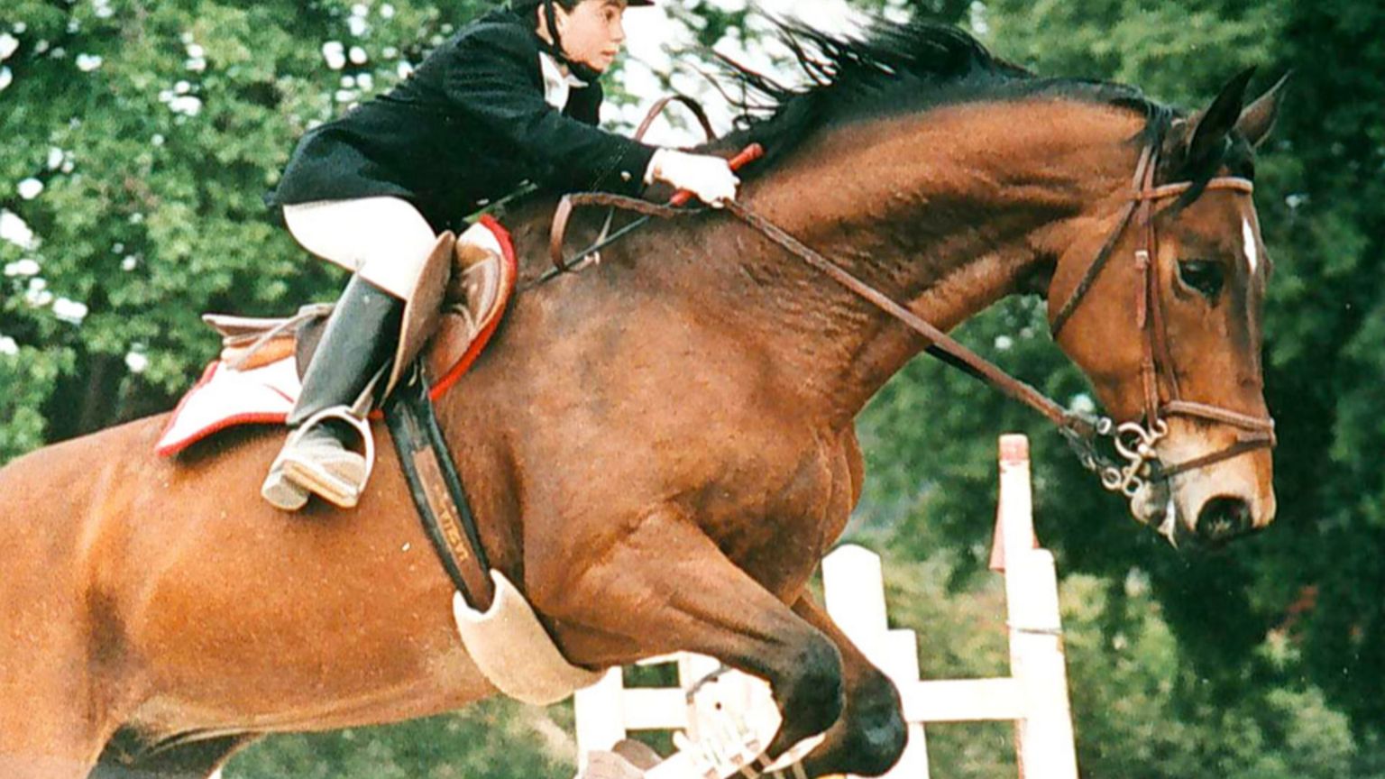 Giuseppe Di Matteo a cavallo: l'equitazione era una delle sue più grandi passioni