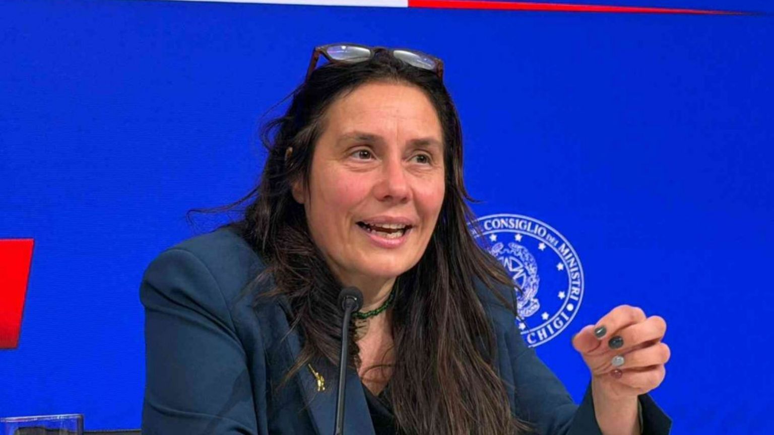 La ministra per le Disabilità Alessandra Locatelli