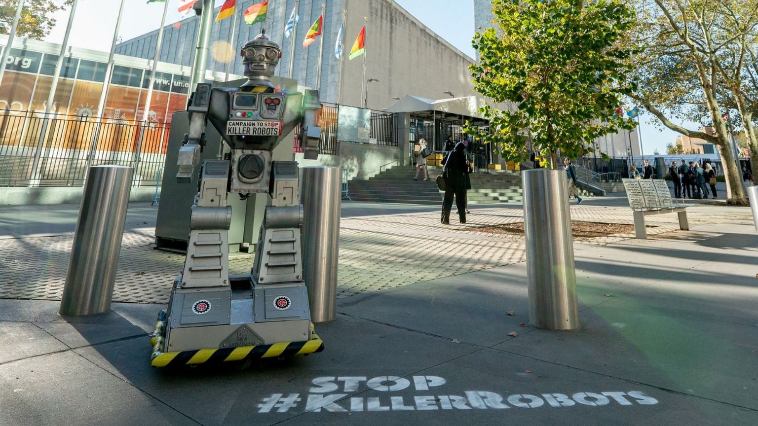 La Campagna internazionale contro i robot killer al Palazzo di Vetro di New York