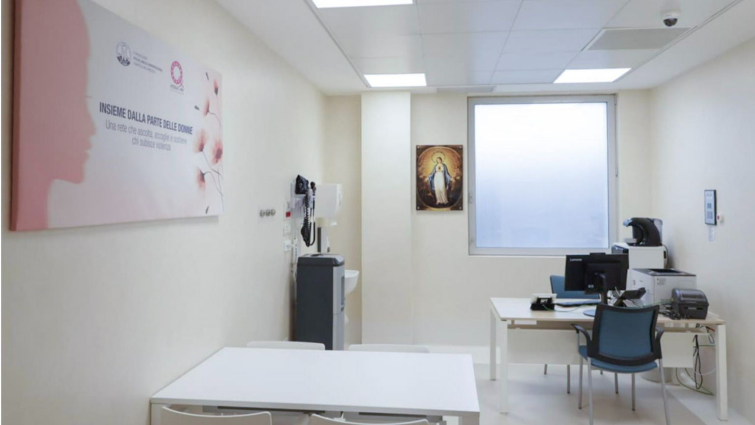 Una stanza del nuovo Centro aperto al Policlinico Campus Bio-Medico di Roma