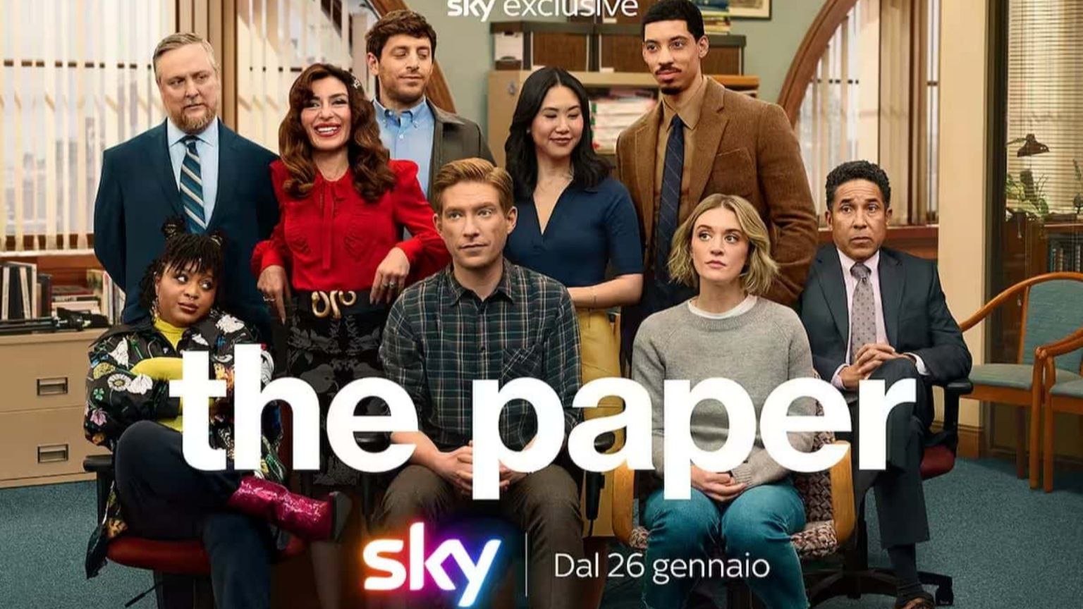 La maratona tv di “The paper”, finto giornalismo ma crisi vera