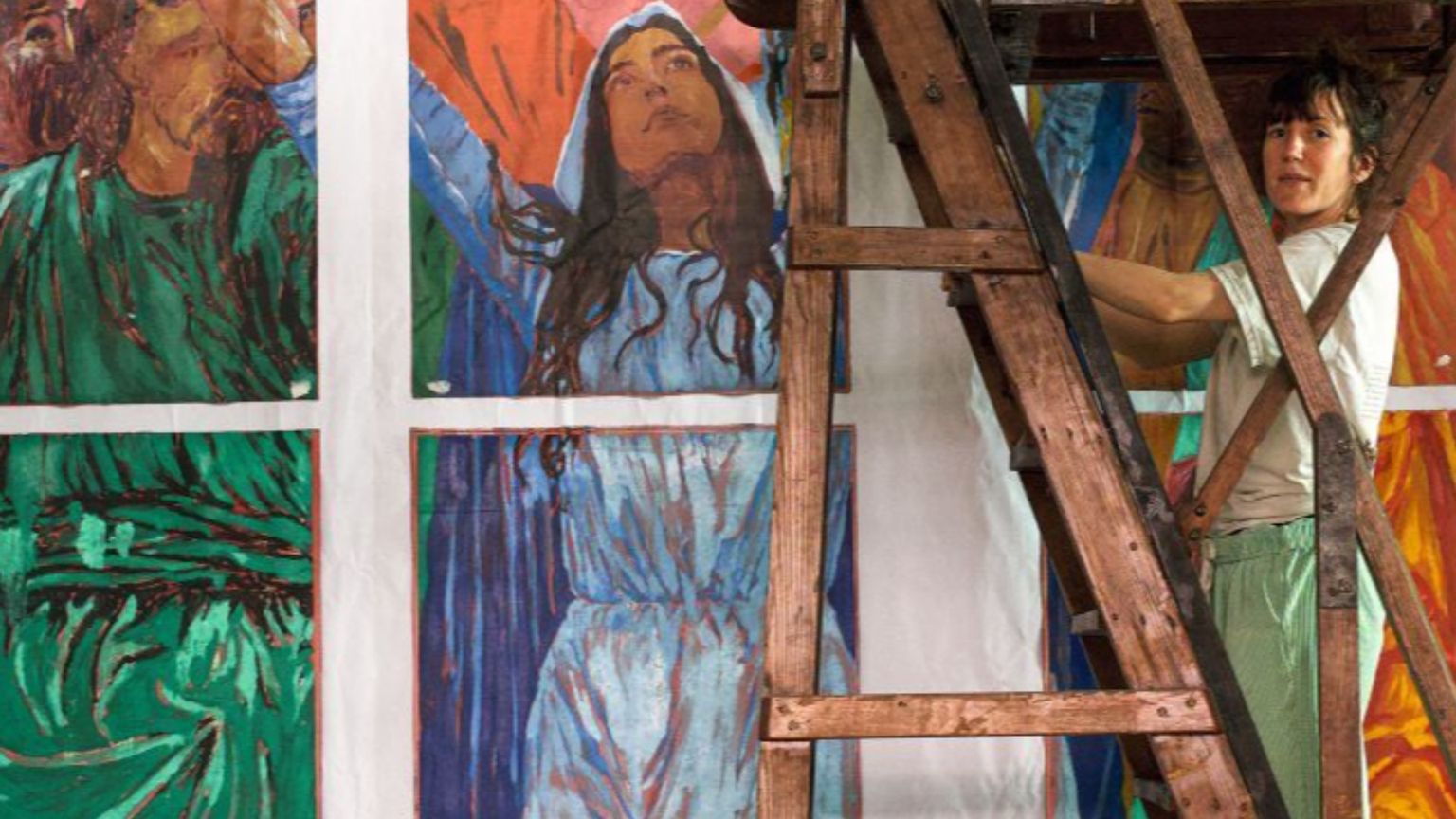 Claire Tabouret: «Ecco le mie vetrate per Notre-Dame»