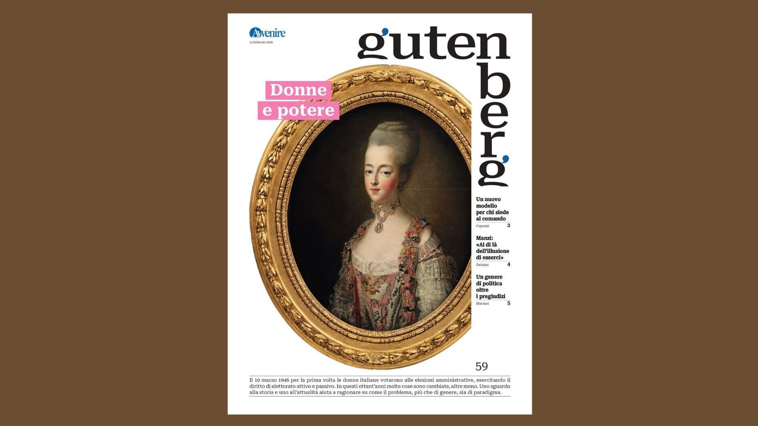 Donne e potere: Gutenberg fa il punto 80 anni dalla prima volta al voto