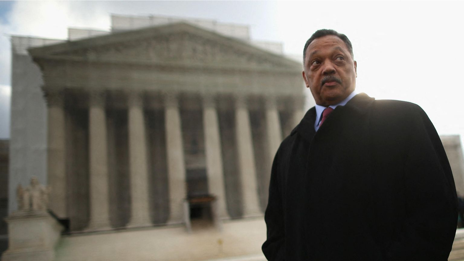 Jesse Jackson in un'immagine del 2013