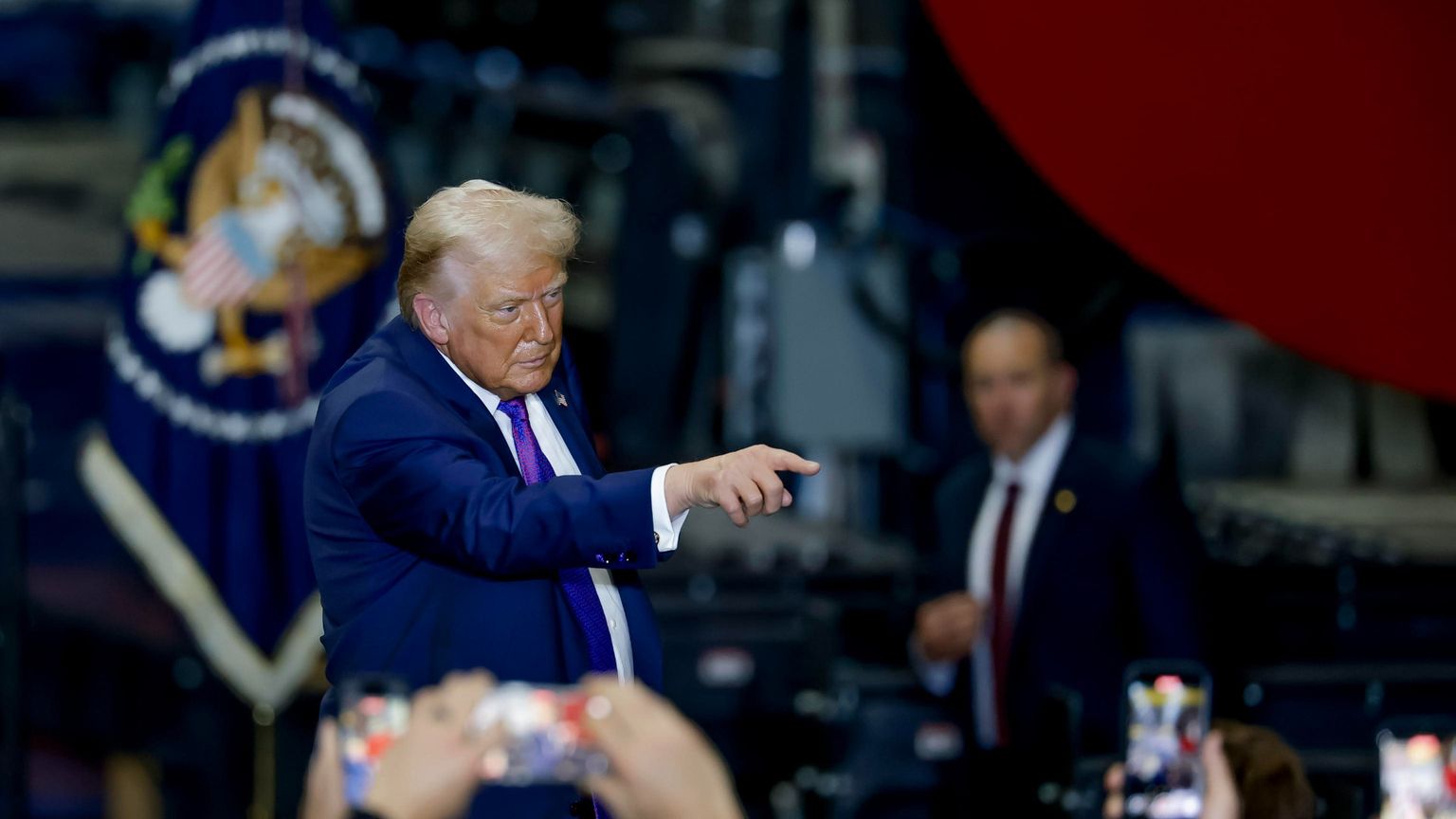 Il presidente Usa Donald Trump