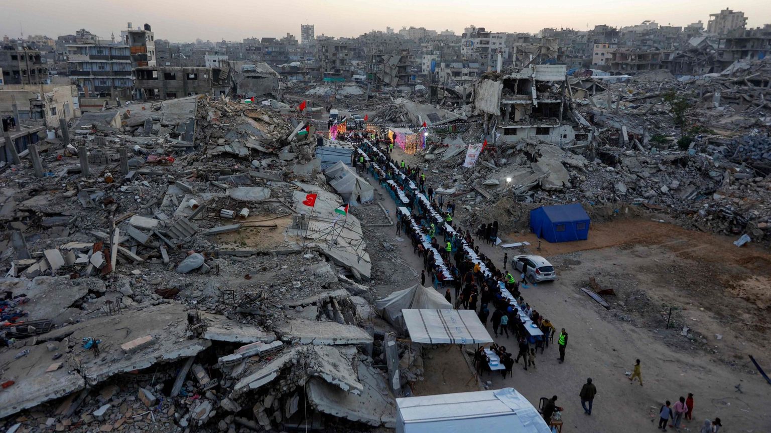 Il Ramadan di Gaza tra me macerie