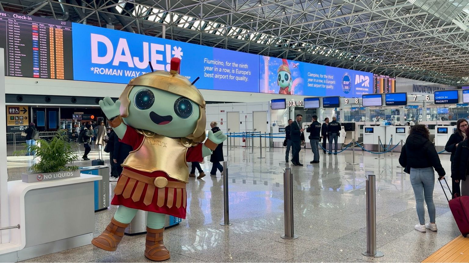 Adr: Fiumicino miglior "hub" d'Europa per il nono anno consecutivo