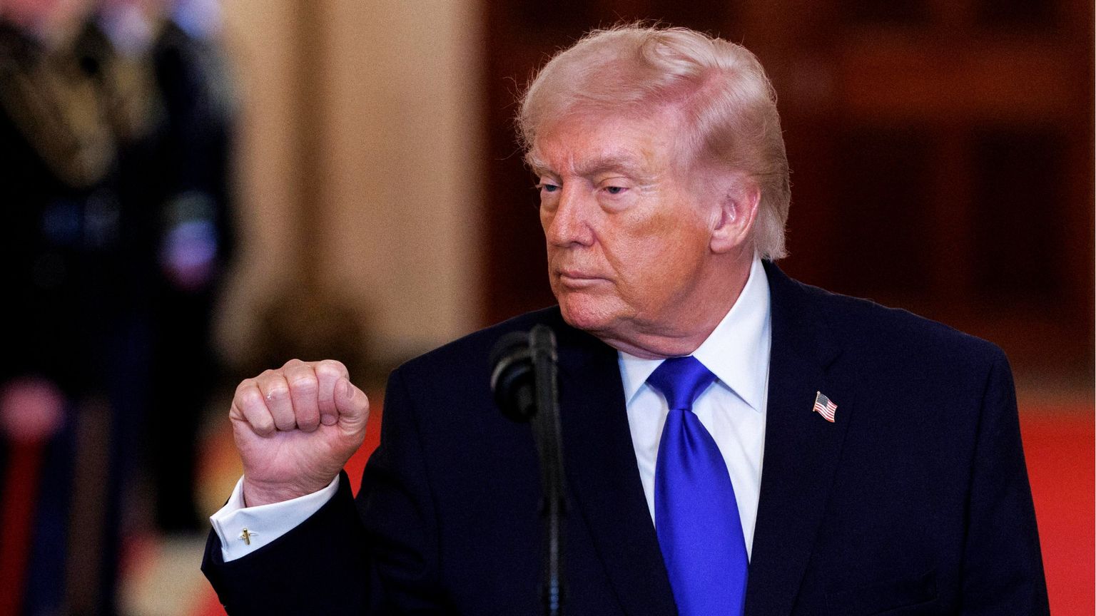 Il presidente Usa Donald Trump