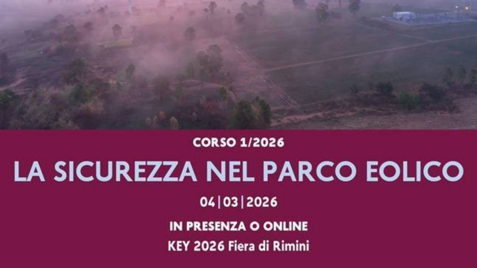 "La sicurezza nel parco eolico"