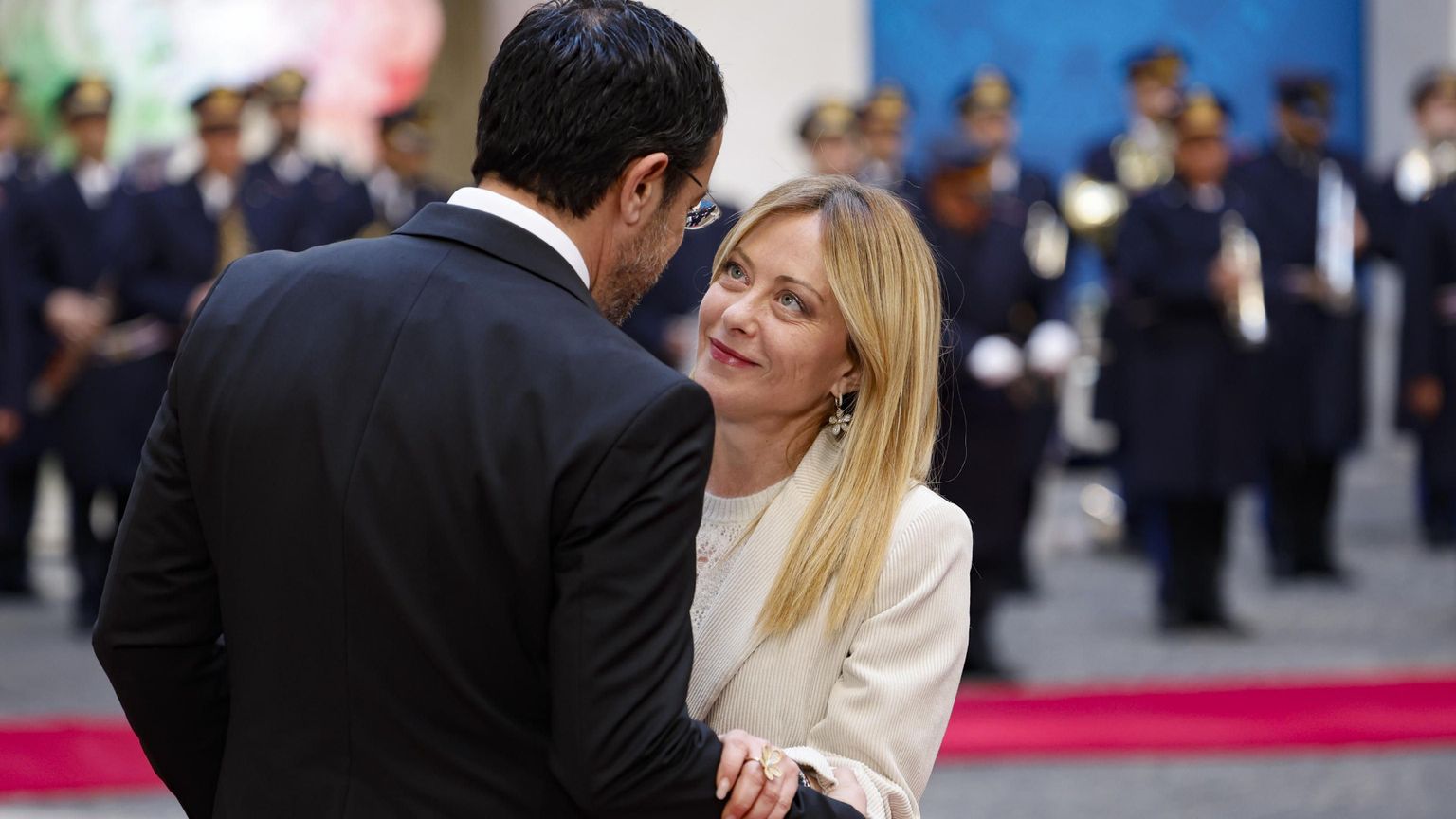 Meloni con il presidente di Cipro