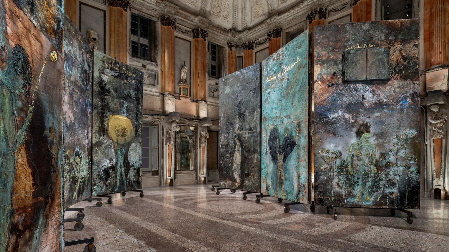 Le alchimiste di Anselm Kiefer e l’inganno
della pittura