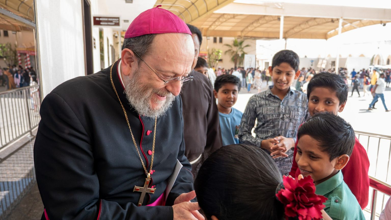 Il vescovo Martinelli nella visita pastorale in Arabia meridionale / Avosarabia