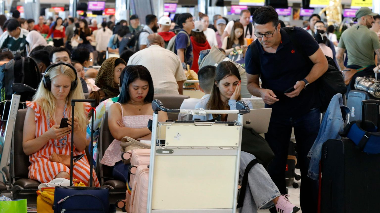 Il traffico aereo? È già paralizzato come ai tempi del Covid