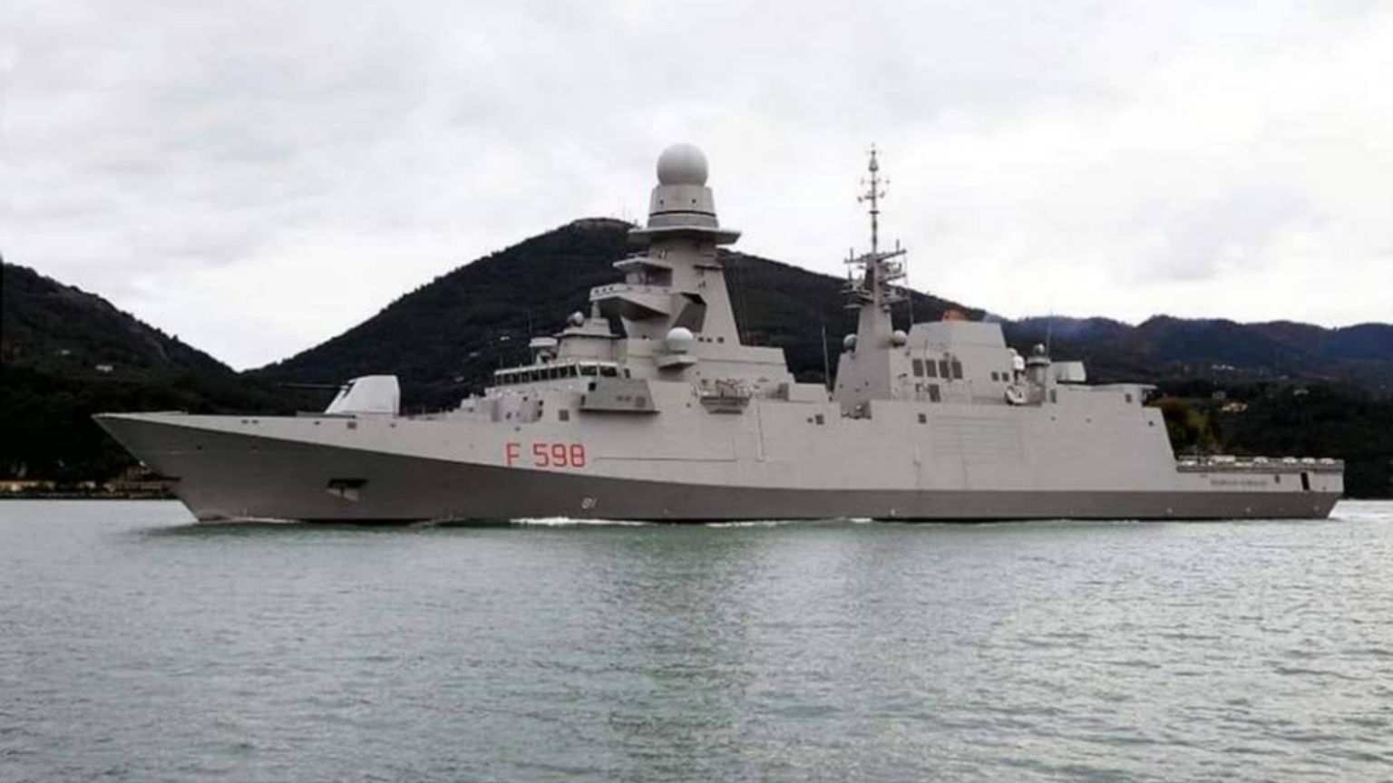 La fregata anti-missile della Marina militare italiana che potrebbe essere inviata a difesa di Cipro