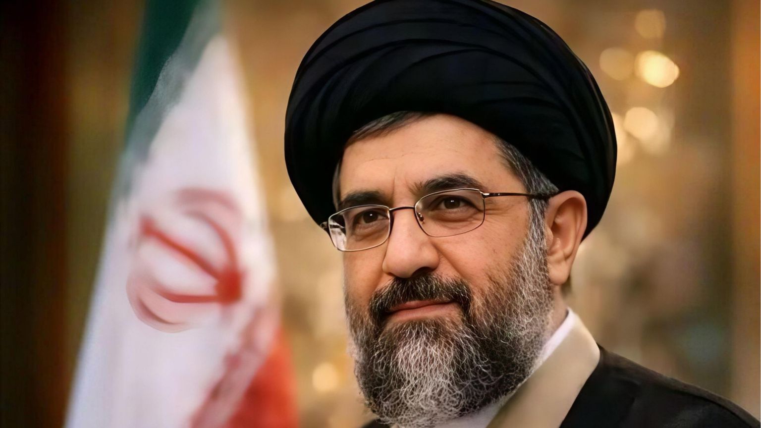 Una foto, tratta da X, di Mojtaba Khamenei, eletto nuova Guida Suprema in Iran