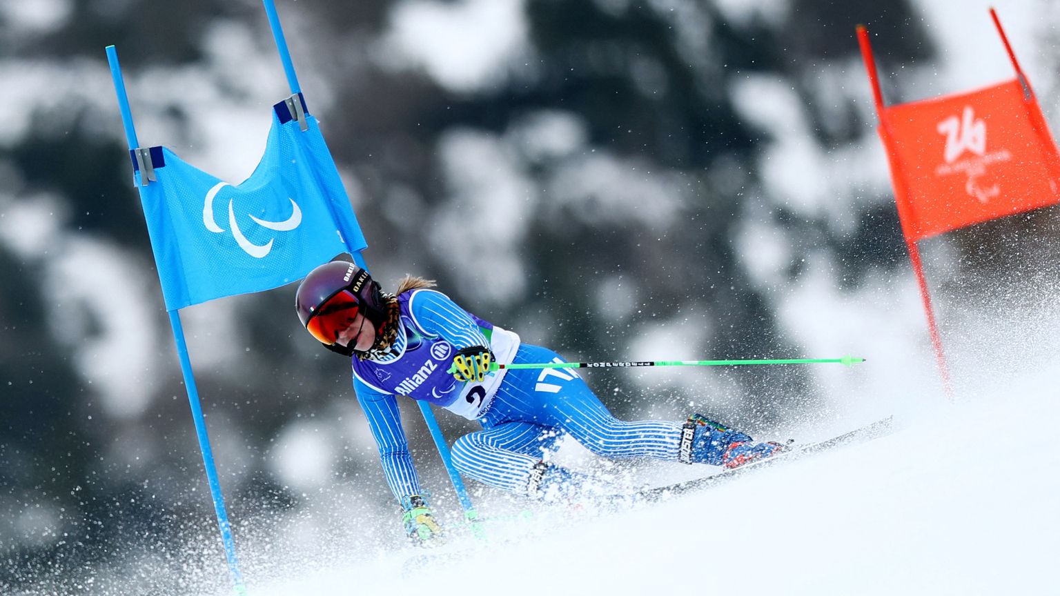 Medaglie azzurre. In gigante Chiara Mazzel d'argento con Fabrizio Casal