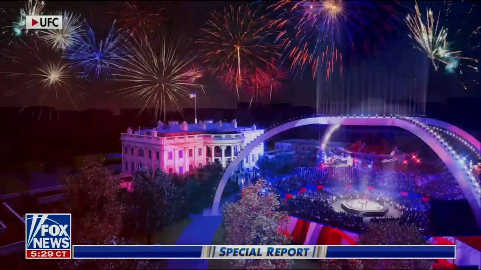 Un'arena di lotta alla Casa Bianca e la politica trasformata in un ring