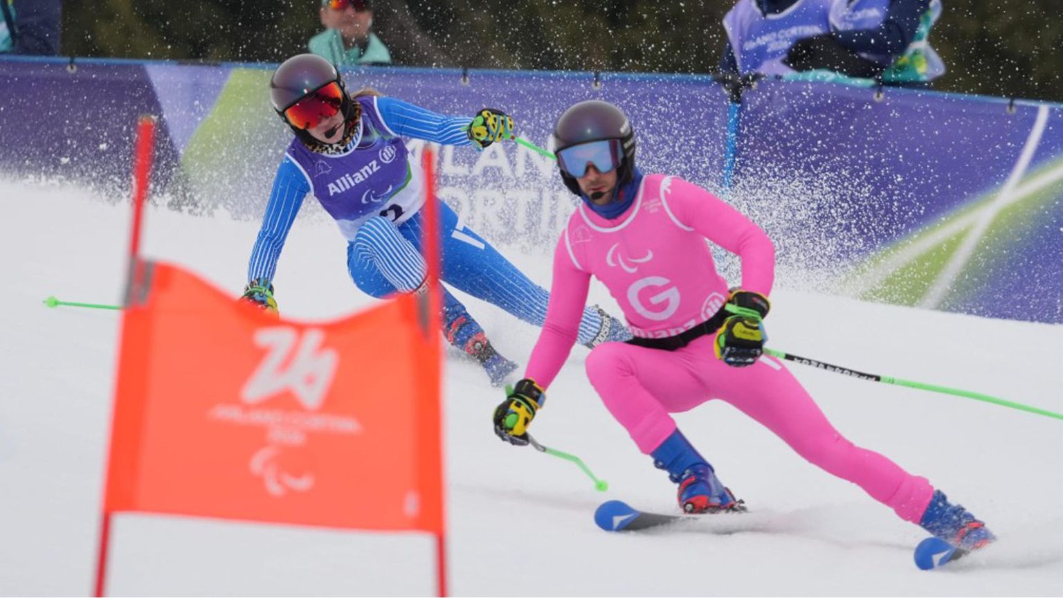 Atleti guida, gli angeli custodi degli sciatori ipovedenti