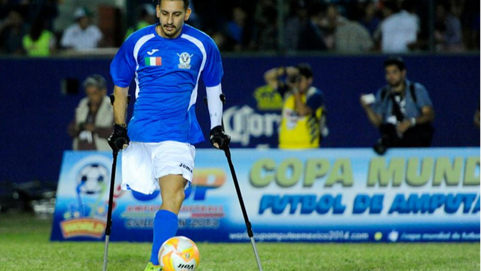 Arturo il motivatore: una gamba in meno, ma molto in più