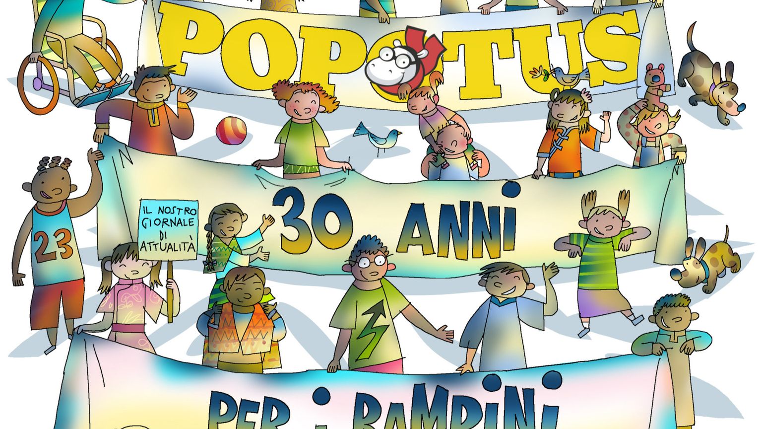 Popotus compie 30 anni e resta un caso unico nell'editoria italiana