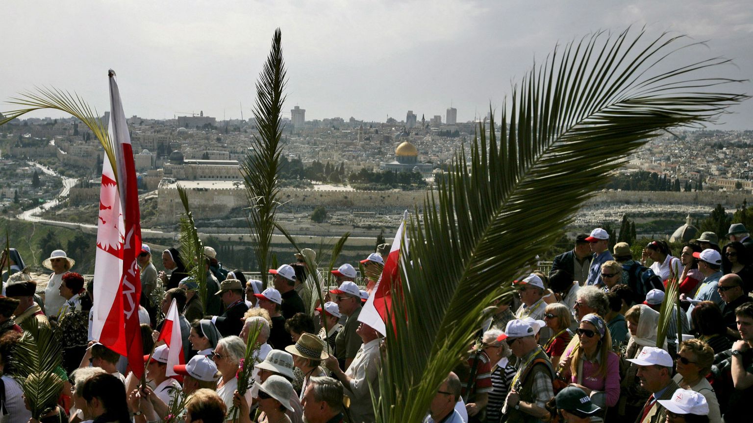 Il conflitto "cancella" la processione delle Palme a Gerusalemme