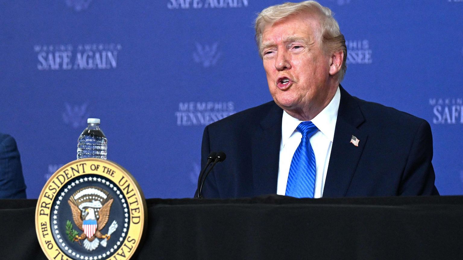 Il presidente degli Stati Uniti Donald Trump