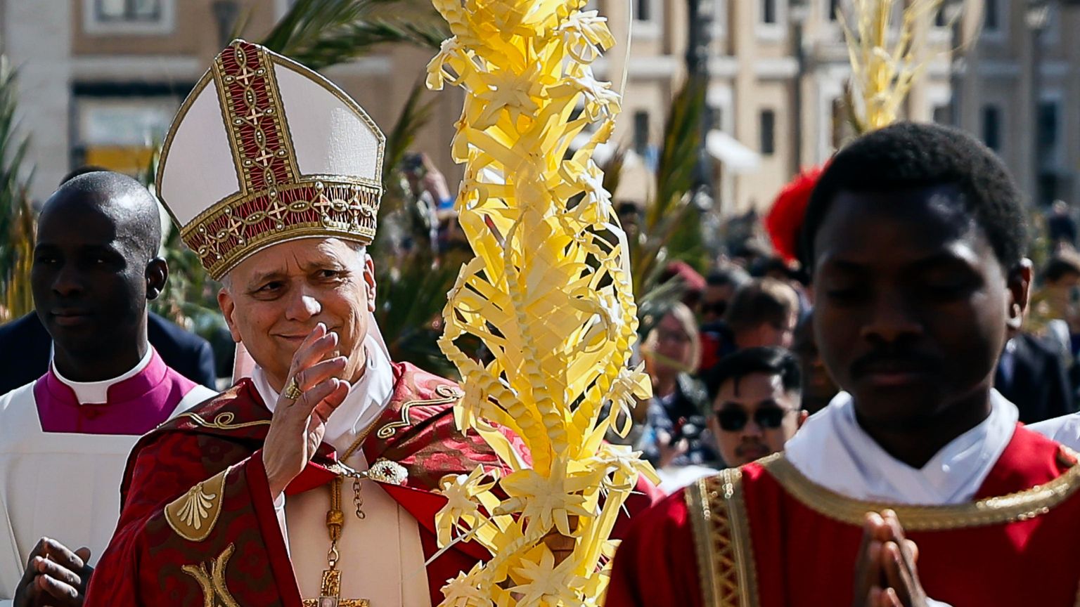 Il Papa e il grido per «i cristiani del Medio Oriente che non possono vivere la Settimana Santa»