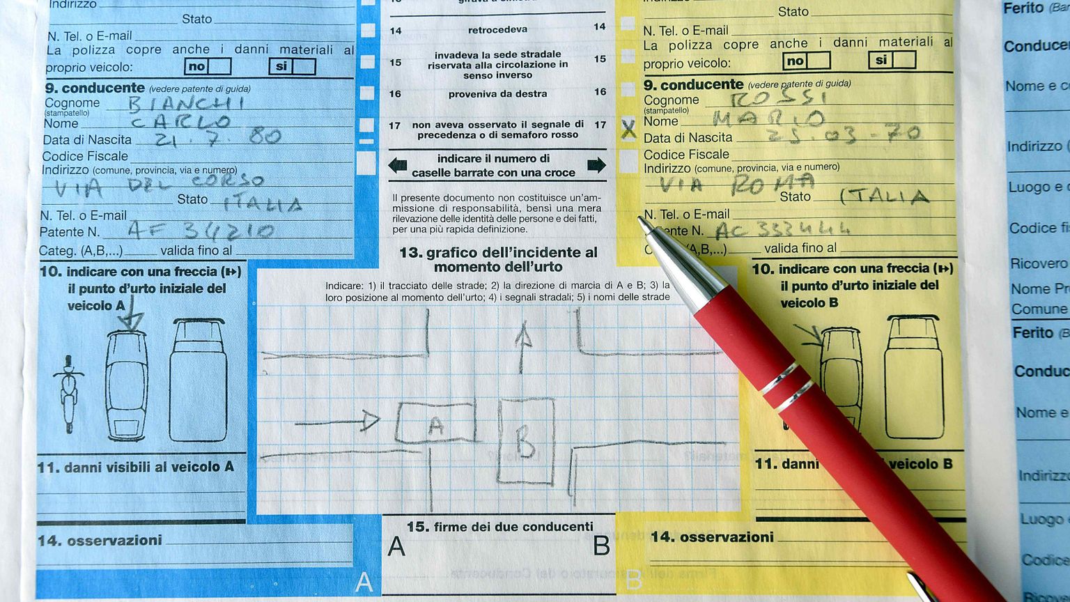 La constatazione amichevole diventa digitale: ecco cosa cambia