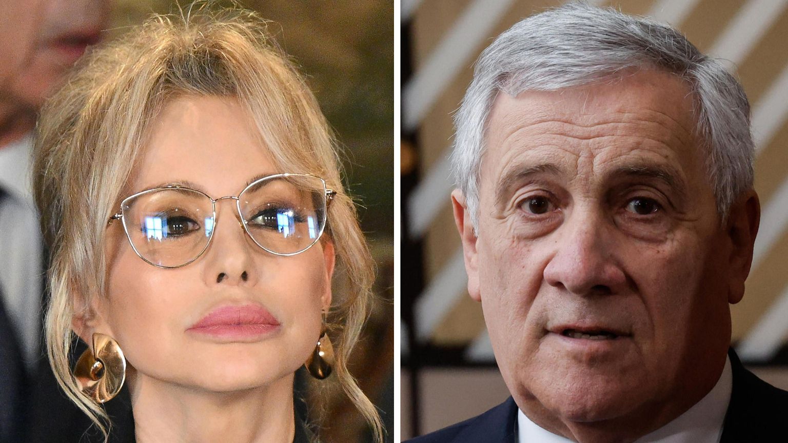 Marina Berlusconi e Antonio Tajani