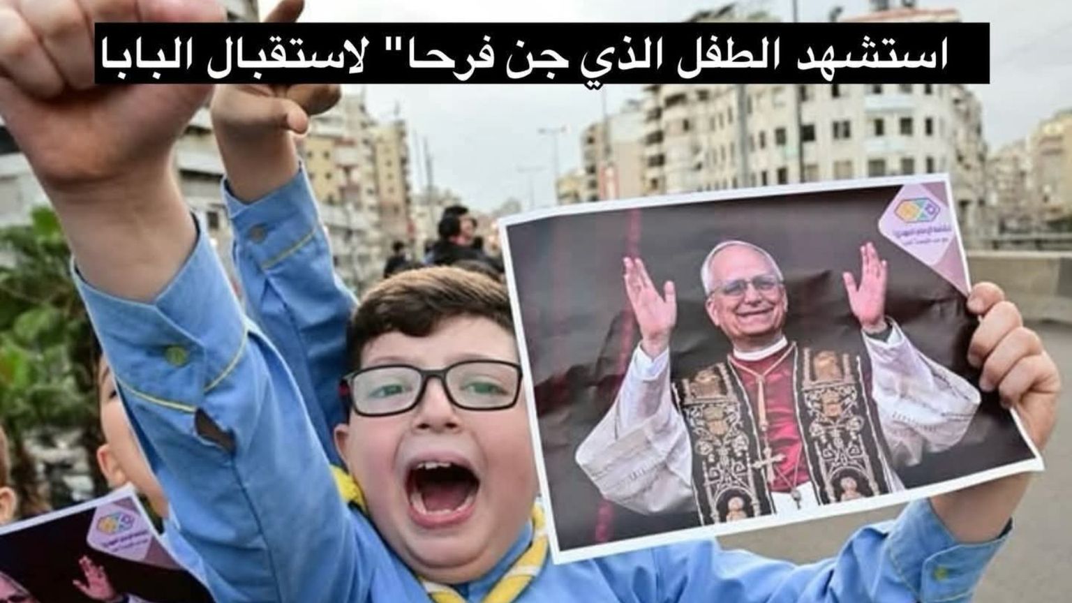 Jawad, dalla gioia per il Papa alla morte sotto le bombe