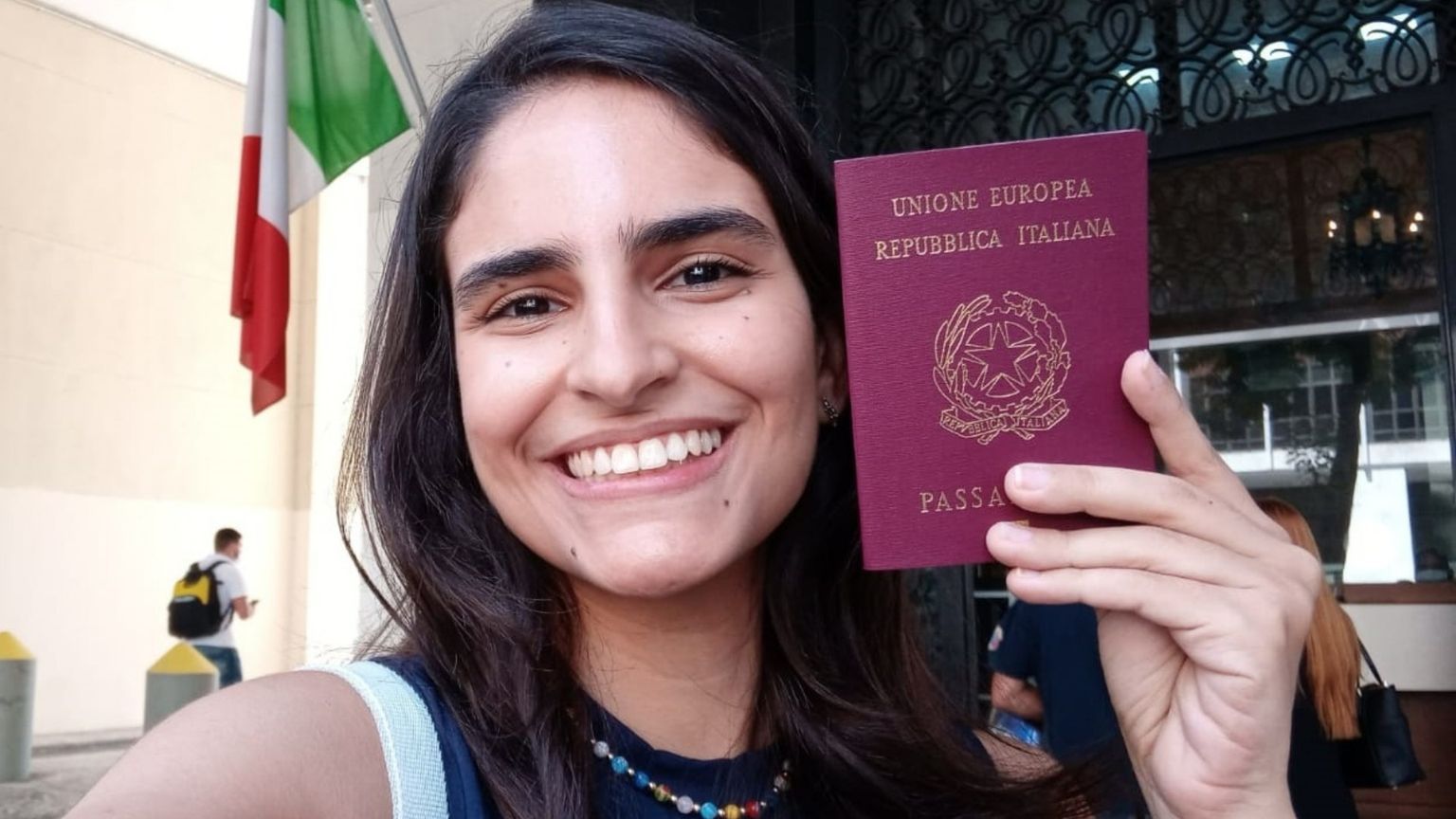 L’emozione di Priscila Silva dos Santos per il passaporto italiano