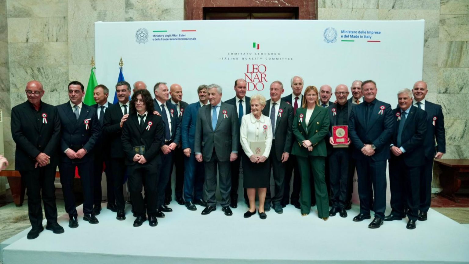 "Premi Leonardo" agli ambasciatori dell'eccellenza italiana